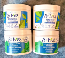 4 PACK St. Ives Moisturizer Collagen Elastin Facial Moisturizer Renewing 10oz
