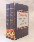 THE DIARY OF A WRITER Feodor Dostoievsky 2 VOL SET SLIPCASE Dostoevsky writer's