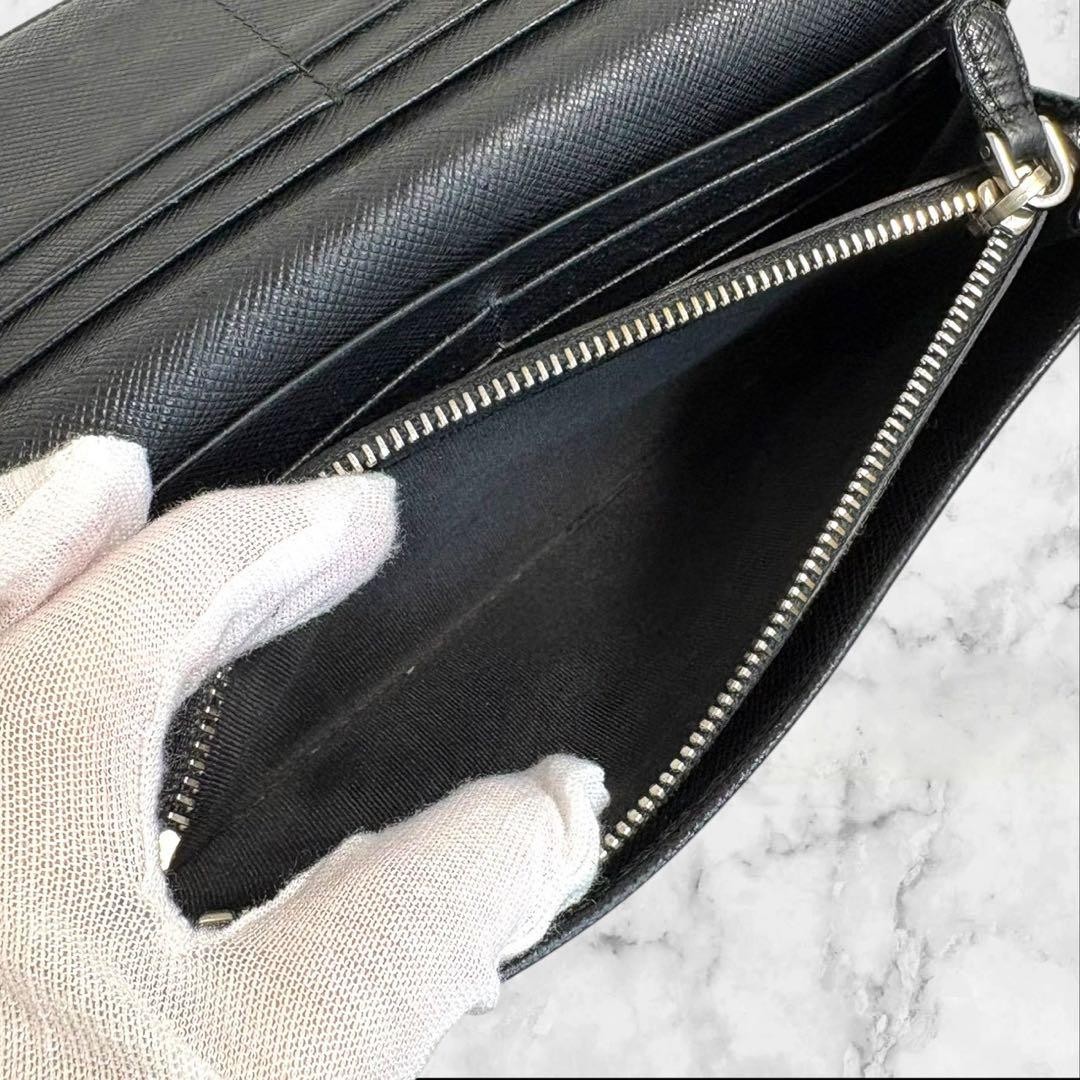 Extremely Beautiful PRADA Foldable Long Wallet Sa… - image 10