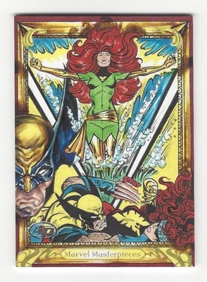 2018 Marvel Masterpieces Sketch Phoenix Wolverine by Achilleas Kokkinakis 1/1