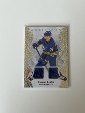 2025-26 Upper Deck Artifacts Rasmus Dahlin Gold Material Dual Jersey #11/299!!