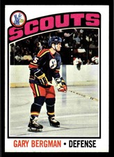 1976-77 Topps Gary Bergman #159 - Kansas City Scouts