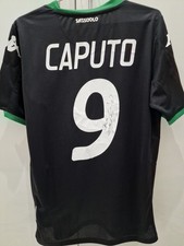 Maglia Calcio Caputo Sassuolo, stagione 2019/2020. Shirt Camiseta Trikot Maillot
