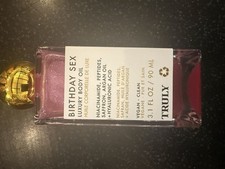 TRULY Birthday Sex Luxury Body Oil Vegan Hyaluronic Acid Boost 3.1 Oz / 90ML