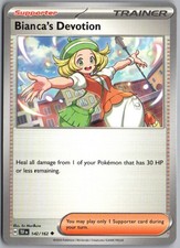 BIANCA'S DEVOTION 142/162 UNCOMMON TEMPORAL FORCES POKEMON