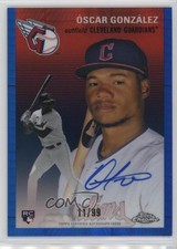 2023 Chrome Platinum Anniversary 11/99 Oscar Gonzalez Óscar González Auto 0b2