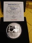Queen of Beers Proof by Silver Shield W/Coa + Box 372 of 483