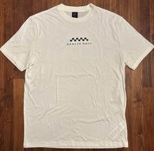 Oakley Golf Shirt Mens Medium White Regular Fit Graphic Tee