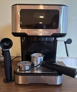 Chefman CraftBrew Espresso Machine 15 Bar Steam Wand Digital Touch 1.5L Res. NWT