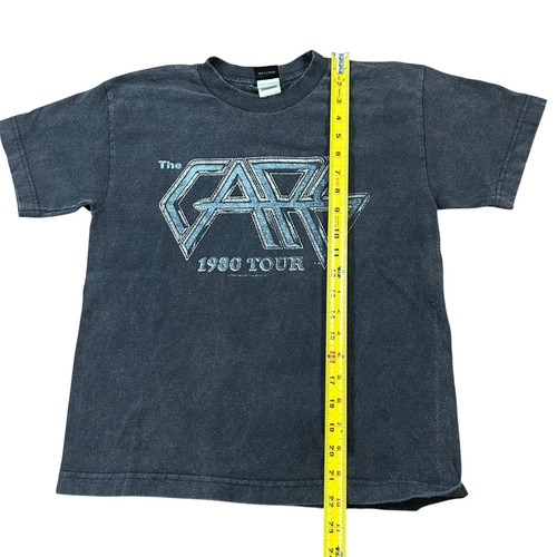 Vintage Rocawear T-Shirt Youth M Black Heather Crew Neck Y2K The Cars Band - Picture 6 of 9
