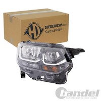 Diederichs Halogen Scheinwerfer Rechts Passend FüR Toyota Proace | 6696080