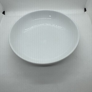 Front Of The House Stamped White Porcelain 7” Bowl