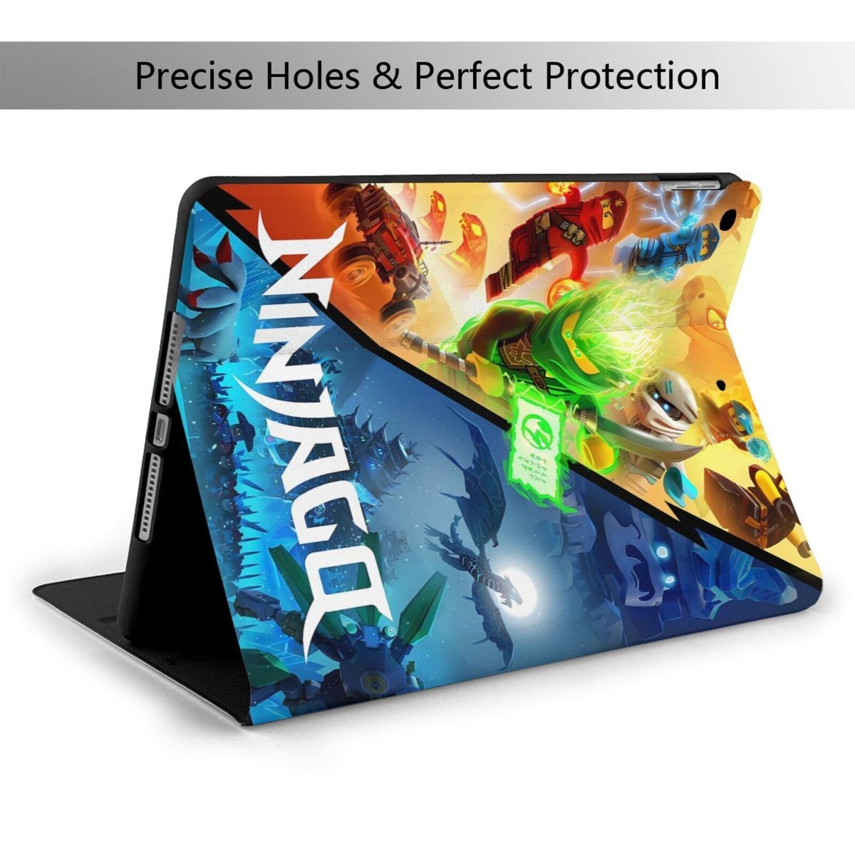 Custodia Ninjago Per IPad Con Smart Cover – Per IPad 7/8/9 E Air 3
