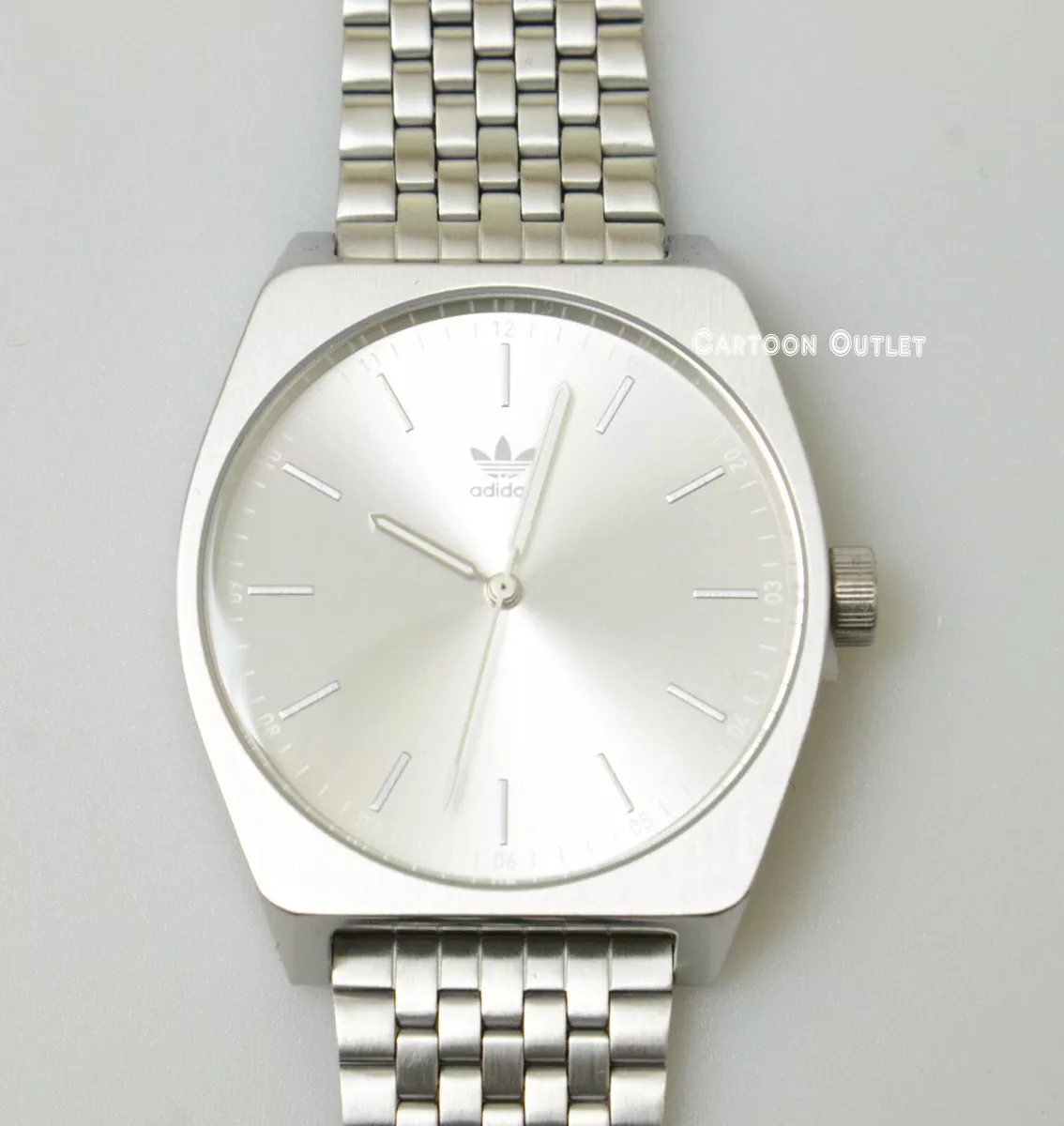 Adidas silver watch clearance