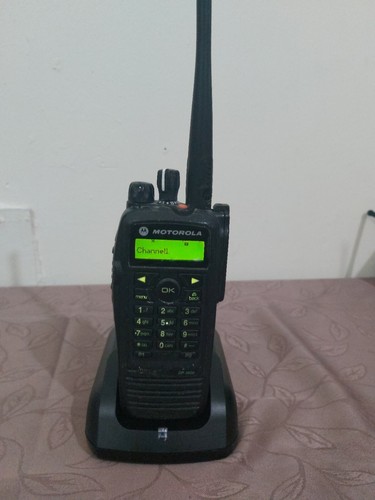 Used MOTOROLA DP 3600 Two Way Radio With Charging Stand  - Picture 1 of 3