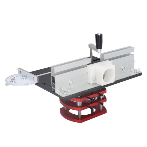 Router Lift With Top Plate Router Lifting Base Woodworking Slotting Table Top - Picture 11 of 22