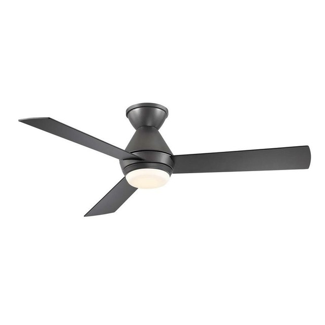 Home Decorators Emery 56 In Led Natural Iron Ceiling Fan W Remote Control