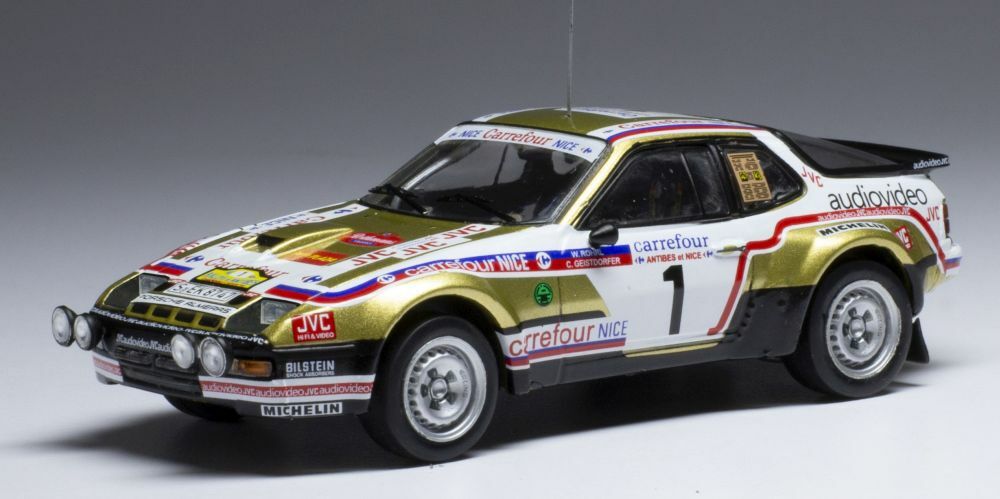 Porsche 924 Carrera GTS #1 - Rallye Antibes 1981 - Rohrl - IXO 1/43 - Neuve
