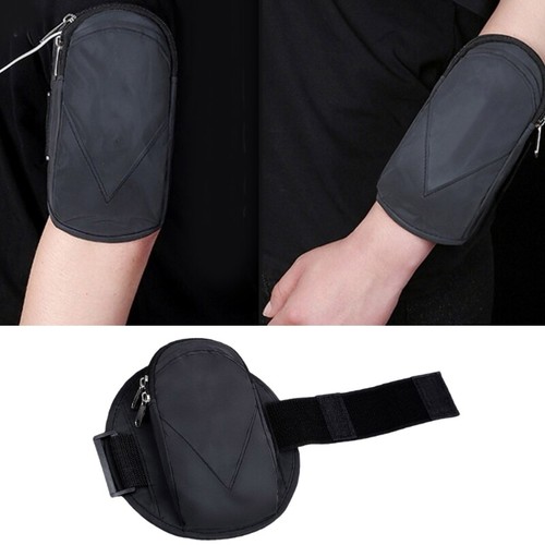 Running Phone Holder with Earphone Bag, Sweatproof Phone Holder Running Armband - Zdjęcie 2 z 8