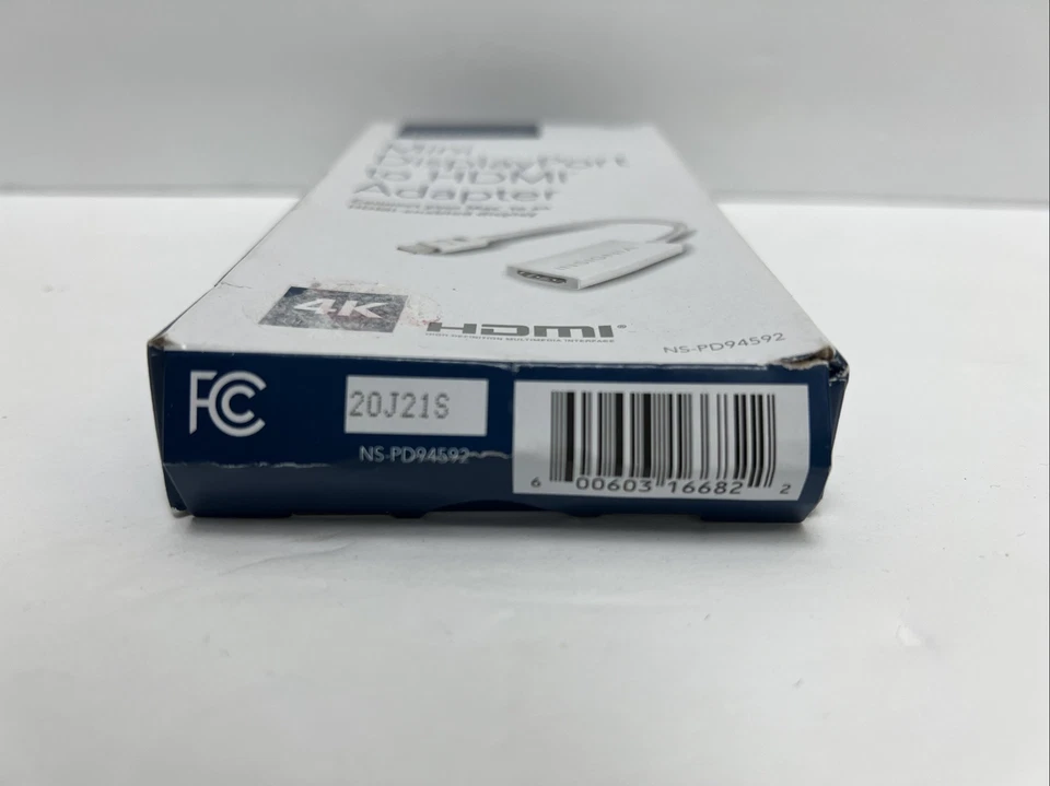 Insignia- Mini DisplayPort-to-HDMI Adapter - White - Image 3 of 3