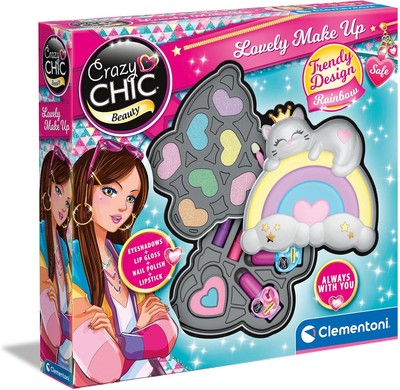 Clementoni Crazy Chic - Rainbow Makeup Bag