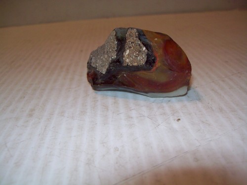 Mehrfarbiges natürliches Obsidiangestein 2-3/4 x 1-1/2 x 1-1/2" SCHÖNE FÄRBUNG! - Bild 14 von 19