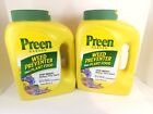 Preen Grass 2 Bottles Weed Preventer Plus Plant Food 5.6 lb Covers 900 sq ft