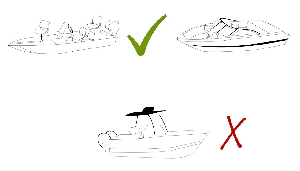 NEW 1618 ft LUND VHull Transhield 3Layer Shrink Wrap Boat Cover w