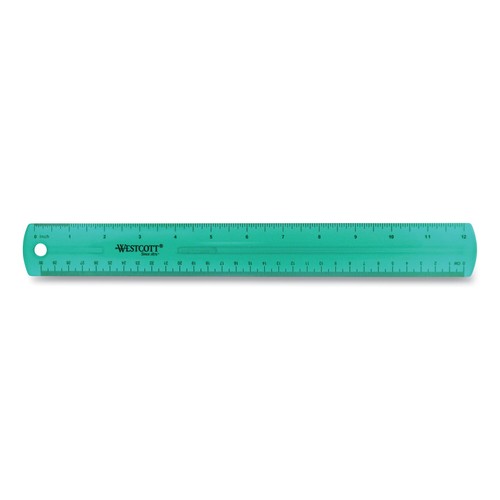 Westcott 12" Jewel Colored Ruler - Picture 4 of 4