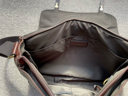 Fossil Defender Messenger Bag Leather Brown - Picture 5 of 7