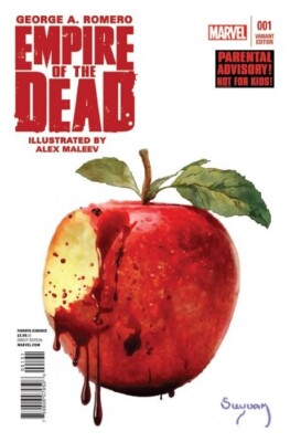 EMPIRE OF THE DEAD #1 (2014) GEORGE ROMERA COMIC ARTHUR SUYDAM VARIANT MARVEL.
