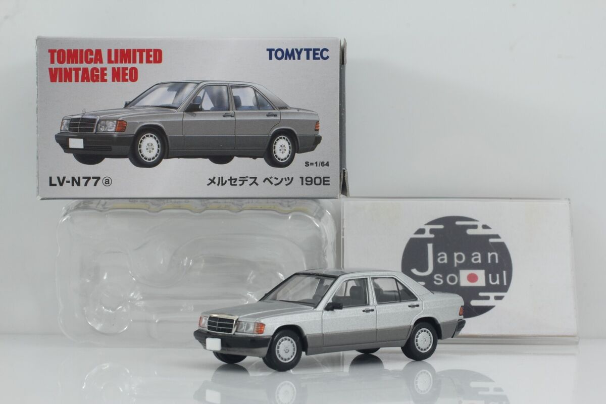 TOMICA LIMITED VINTAGE NEO LV-N77 Mercedes Benz 190E LV-N77a TOMICA LIMITED VINTAGE NEO LV-N77 Mercedes Benz 190E LV-N77a