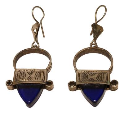 Handcrafted  African Tuareg  Berber Earrings Handmade  African Jewelry