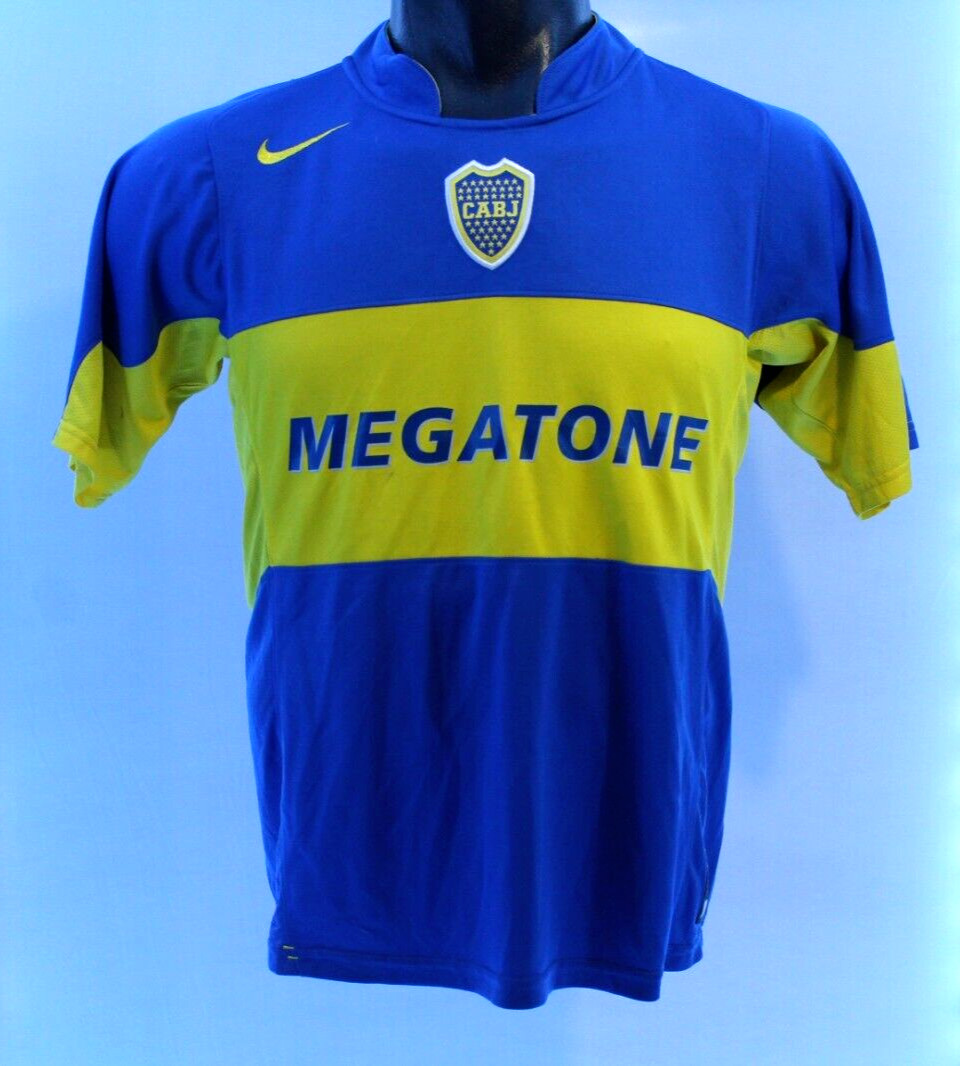Club Boca Junior Authentic Nike Jersey Size Medium 2005-2006 T