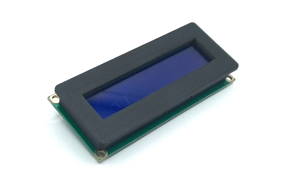 Einbaurahmen bezel für arduino LCD 2x16 16x2 1602 Extra Small Yverinc Labs - Bild 2 von 4