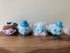Disney Parks Tsum Tsum Haunted Mansion Mini Set Ghost Ezra, Phineas, Gus, Maid