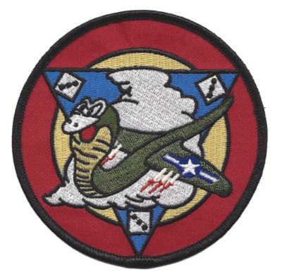 4'' AIR FORCE 333RD FIGHTER SQUADRON EMBROIDERED PATCH