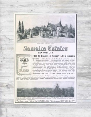Antique Jamaica Estates New York City Real Estate Home House Residential Sale Ad Ebay - 