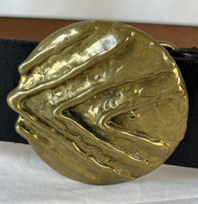Stephen Burr Handmade Solid Brass MCM 70s Modern Artist  display picture 3