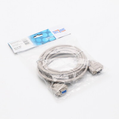 Tecline 34005 Verlänerungskabel 9 pol D-Sub St./Bu., 5,0 m