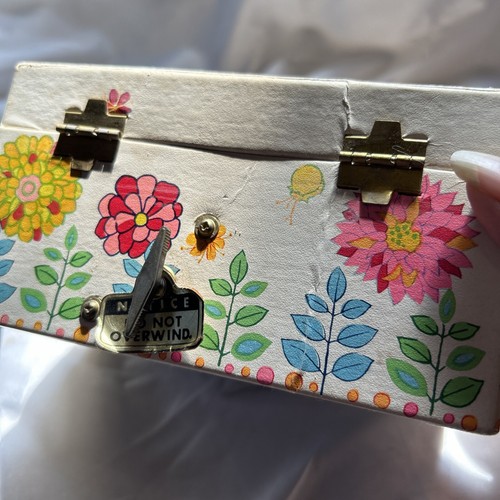 Vtg Jewelry Box 1960’s Musical Dancing Ballerina MCM Japan Hi Lily Hi Lo - Picture 11 of 24