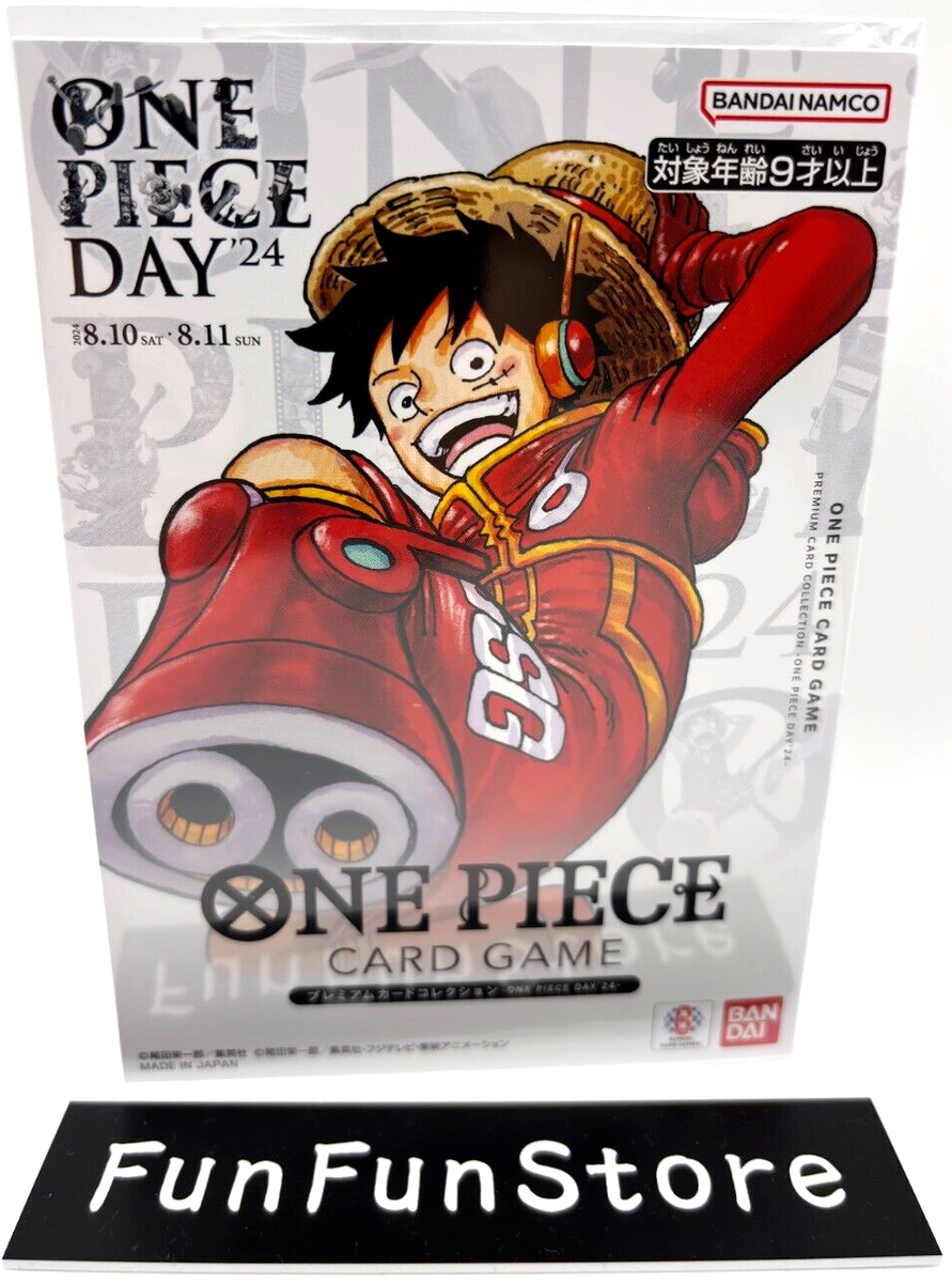 One Piece Day 2024 Premium Card Collection Luffy Promo TCG One Piece Day 2024 Premium Card Collection Luffy Promo TCG