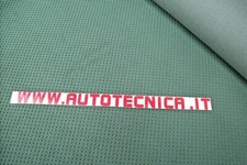 TESSUTO PER SEDILI COLORE VERDE FORATO ADATTO A LANCIA DELTA EVOLUZIONE EVO 1