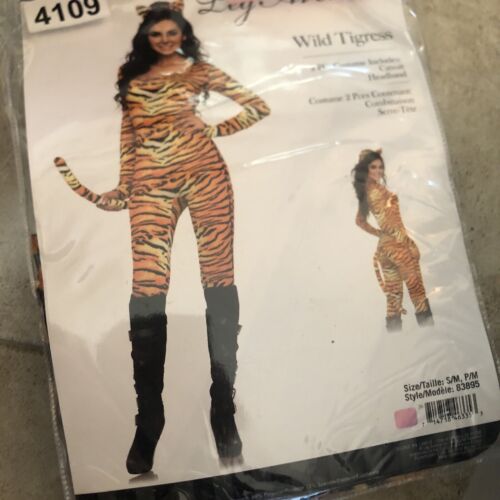 Brand New Wild Tigress Adult Halloween Costume Leg Avenue 83895 - Picture 1 of 1