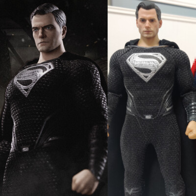 BMS Suntan Superman STEEL JUSTICE 1/12 Action Figure Doll Model IN