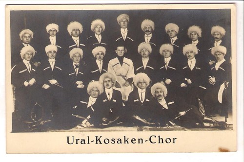 AK Kosaken-Chor vom Ural, Russland um 1938