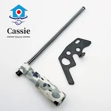 For Ruger 10/22 Bolt Handle Extended Mag Release Lever Combo Kit Gra Camo