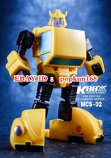 New In Stock Bumblebee Beetle KBB MCS-02 Deformabl Robot Action Figure 4" Toys