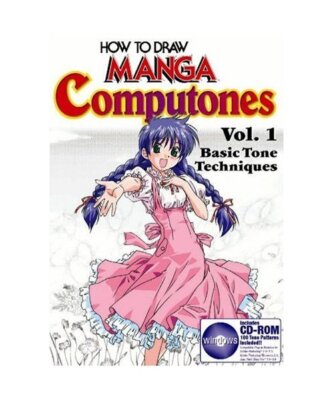 How To Draw Manga Computones 1. Basic Tone Techniques, Knife Senno