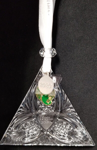 Waterford Crystal 2020 Times Square Goodwill Triangle ornament # 40035497 Boxed - Picture 12 of 12
